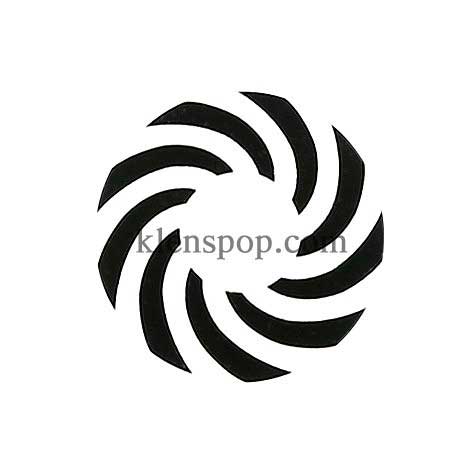 SF-33 White & Black Halloween Contact Lenses (2Pcs)