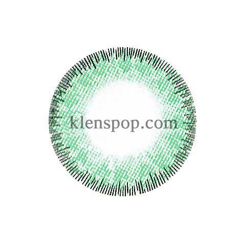 Shy Green (Brianna) Colored Contacts (2Pcs) 6 Months