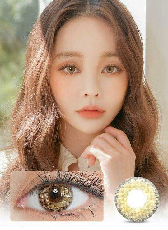 Silhouette Olive Brown (2Pcs) Monthly (Buy 1 Get 1 Free) Colored Contacts