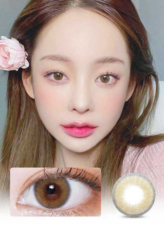 Silhouette Sheer Brown (2pcs) Monthly (Buy 1 Get 1 Free) Colored Contacts