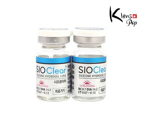 Sio Clear Hydrogel Contact Lenses (2Pcs) 6 Months