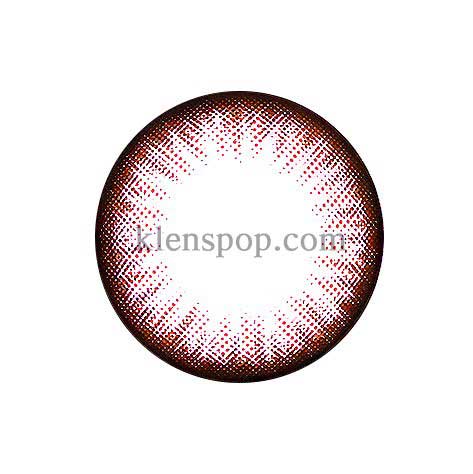 Sio Color Lizzy Amber Choco (2Pcs) 6 Months (Silicone Hydrogel) Colored Contacts