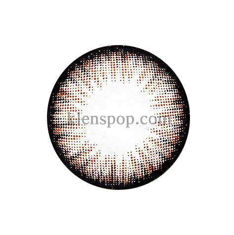 Sio Color Lizzy Brown (2Pcs) 6 Months (Silicone Hydrogel) Colored Contacts