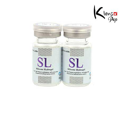 SL Best Contact Lenses For Beginners (2Pcs) 6 Months (Silicone Hydrogel)