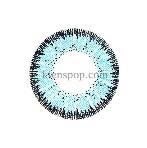 SM Blue (2Pcs) 6 Months Colored Contacts