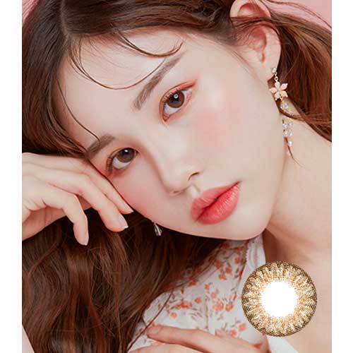 Star 3Color Brown Sn1 (2Pcs) Monthly ( Buy 1 Get 1 Free) Colored Contacts