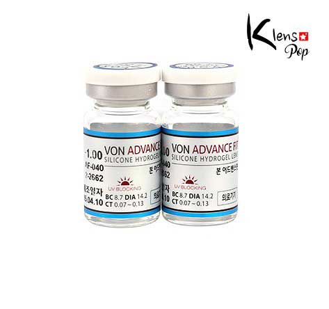 Von Advance Fit Popular Contact Lenses (2Pcs) 6 Months (Silicone Hydrogel)