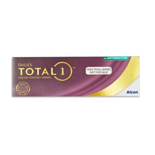 Dailies Total1 Toric Water Gradient Contact Lenses (30pcs) Sph 0.00 ~ -8.00 Cyl -0.75, -1.25, -1.75, -2.25 Ax 10, 20, 90, 160, 170, 180 Bc 8.6
