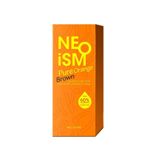 Neo Ism 1Day Pure Orange Brown (50Pcs) Mpc Lens Colored Contacts