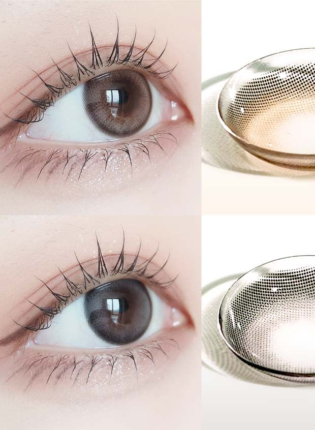 Mauve Deep Grey (2pcs) Monthly Colored Contacts