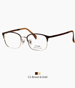 P-2964 Glasses (Titanium) (53size) 53□20 144