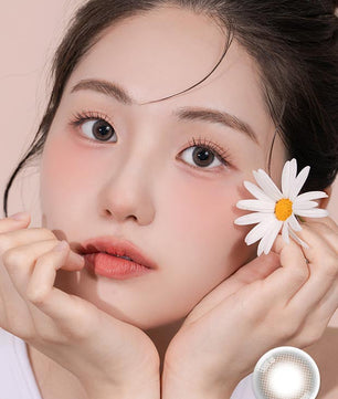 Powdery Brown (2pcs) Monthly Colored Contacts
