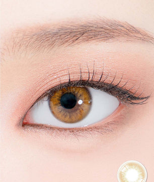 Real Brown (2pcs) Monthly ( Buy 1 Get 1 Free ) Colored Contacts