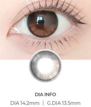 Shimmer Coral Brown (2pcs) Monthly Colored Contacts