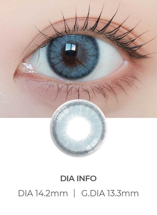 Silhouette 1Day Blue Grey (10pcs)
