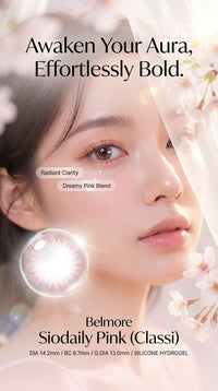 Siodaily Pink (Classi) (2Pcs) 6 Months (Silicone Hydrogel)