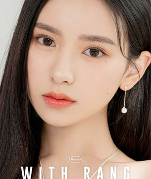 With Rang Choco (2pcs) Monthly ( Buy 1 Get 1 Free ) (Silicone Hydrogel) Colored Contacts