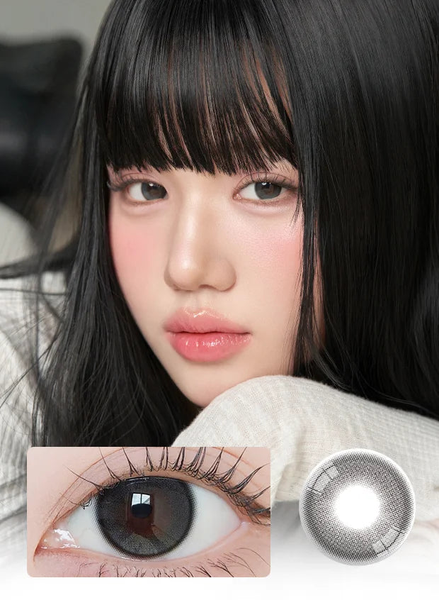 Mui Charcoal Black (2pcs) Monthly ( Buy  1 Get 1 Free ) - official product photo