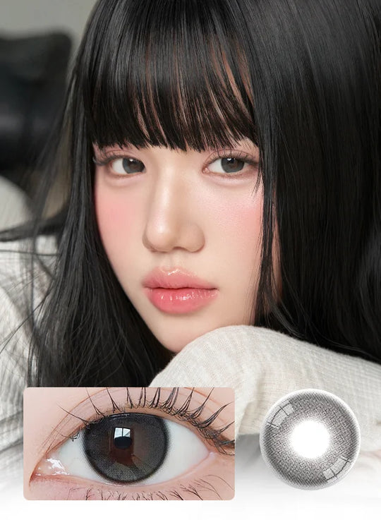 Mui Charcoal Black (2pcs) Monthly ( Buy  1 Get 1 Free )
