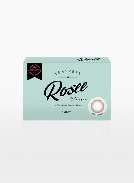 Rosee Classic Grey (2pcs) Monthly Colored Contacts