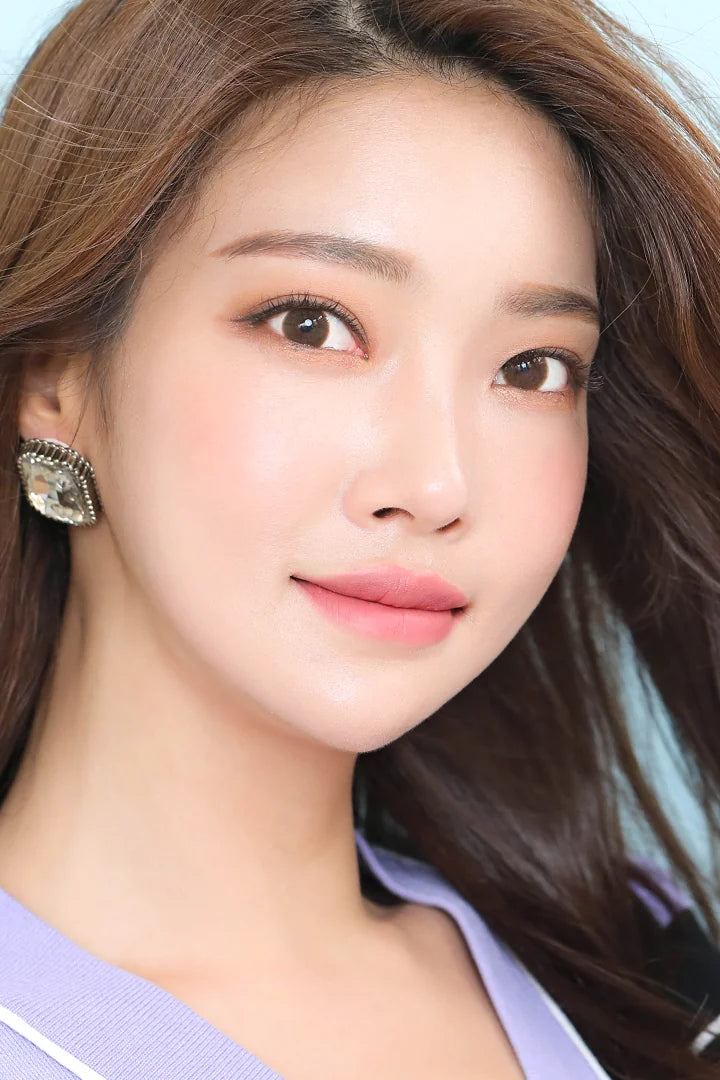 1Month Ann Latte Brown (2Pcs) (Silicone Hydrogel) Colored Contacts - official product photo