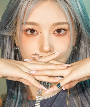 Monthly Wish Ring Beige (2Pcs) Colored Contacts - official product photo