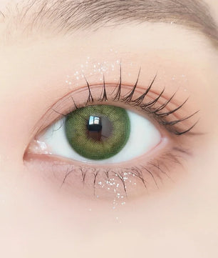 Buttercup Green (2pcs) Monthly (Silicone Hydrogel) Colored Contacts - official product photo
