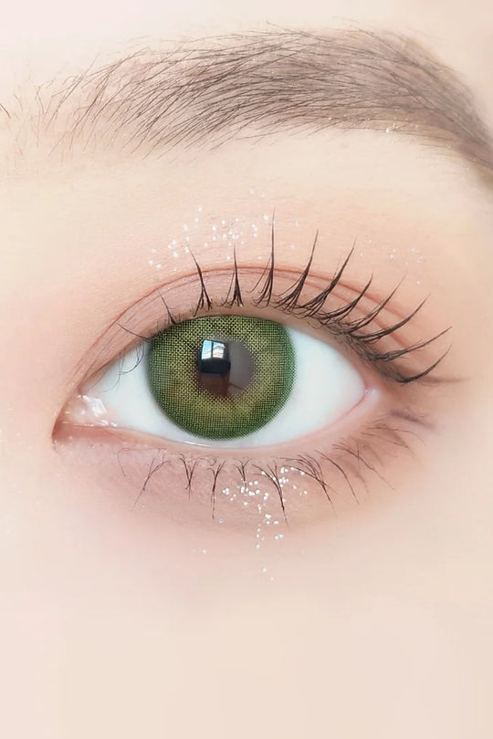 Buttercup Green (2pcs) Monthly (Silicone Hydrogel) Colored Contacts