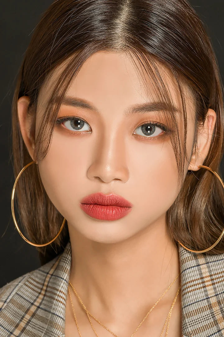 Rich Ann Shine Grey 1Day (6Pcs) Colored Contacts - official product photo