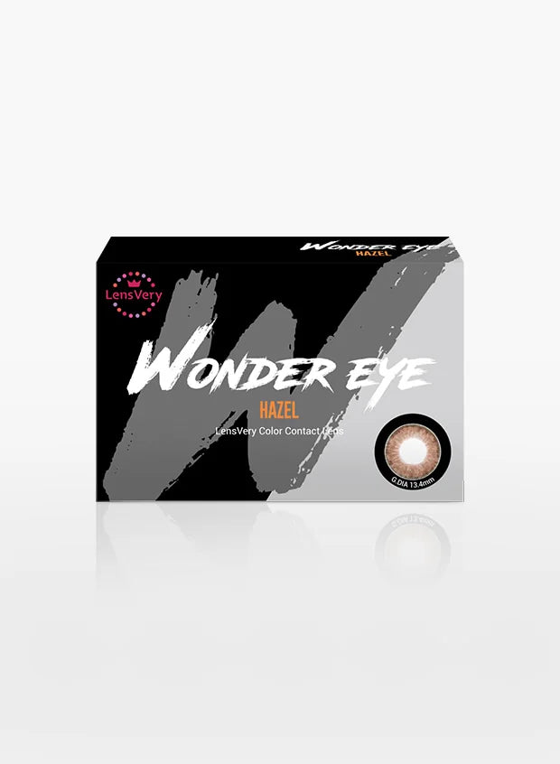 Wonder Eye Hazel (2pcs) Monthly ( Buy 1 Get 1 Free) Colored Contacts - official product photo