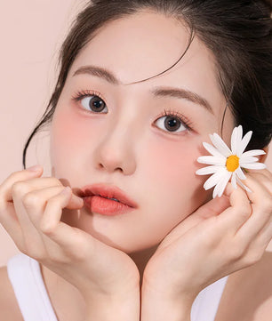 Powdery Brown (2pcs) Monthly Colored Contacts - official product photo
