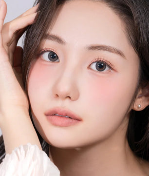 Powdery Grey (2pcs) Monthly Colored Contacts - official product photo