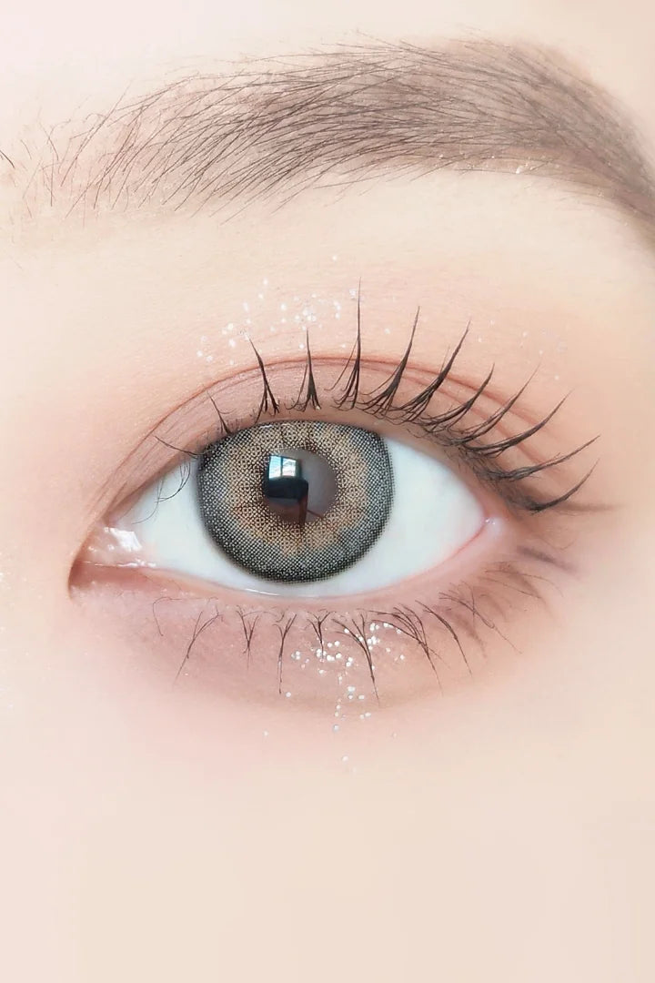 Buttercup Gray (2pcs) Monthly (Silicone Hydrogel) Colored Contacts - official product photo