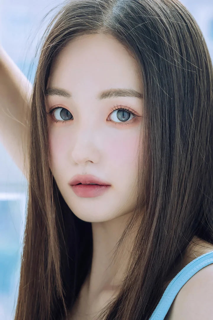 Monthly Anreen Ash Grey (2Pcs) Colored Contacts - official product photo