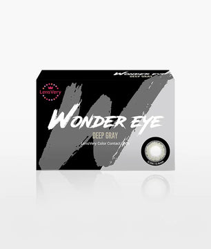 Wonder Eye Deep Grey (2pcs) Monthly ( Buy 1 Get 1 Free) Colored Contacts - official product photo