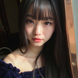 Bunny 3Color Violet Colored Contacts (2Pcs) 6 Months