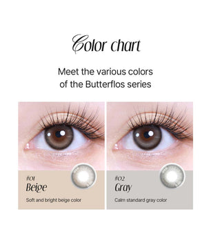 Butterflos Beige (2pcs) Monthly