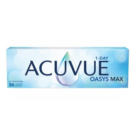 Acuvue Oasys Max 1-Day Contact Lenses (30pcs)