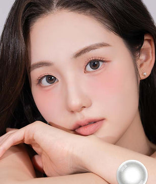 Powdery Grey (2pcs) Monthly Colored Contacts