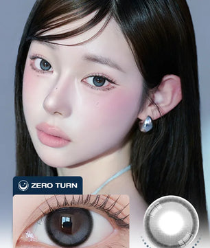 Zero Turn Noowner Cream Gray - monthly colored contact lenses