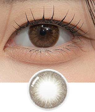 Clalen O2O2 Color 1Day Sepia Choco EX (30pcs) (Toric Lens) (Silicone hydrogel) Colored Contacts