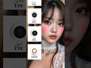 Peanut Choco (Brianna) 6 Month Contact Lenses (2Pcs)