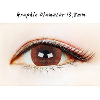 Honey Brown (2Pcs) 6 Months Colored Contacts