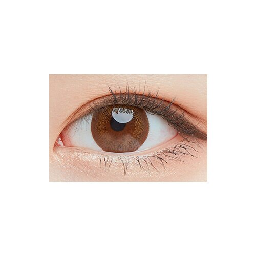 Rumi Lens Melody Brown (2Pcs) Monthly ( Buy 1 Get 1 Free) (Silicone Hydrogel) Colored Contacts