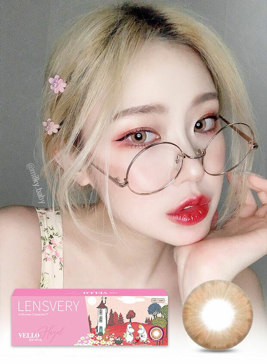 Moomin Vello Hazel (10Pcs) Daily Colored Contacts